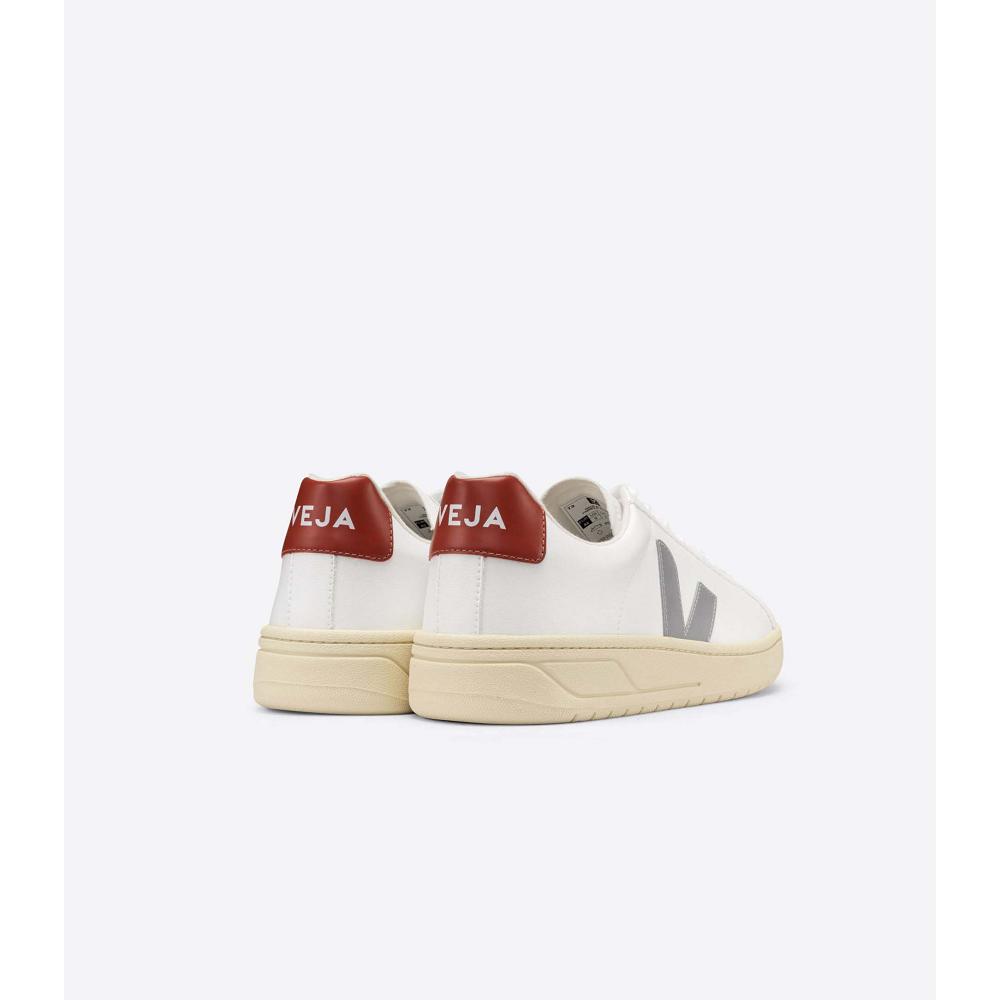 Veja URCA CWL OXFORD-GREY Sneakers Dames White/Red | BE 632TCE